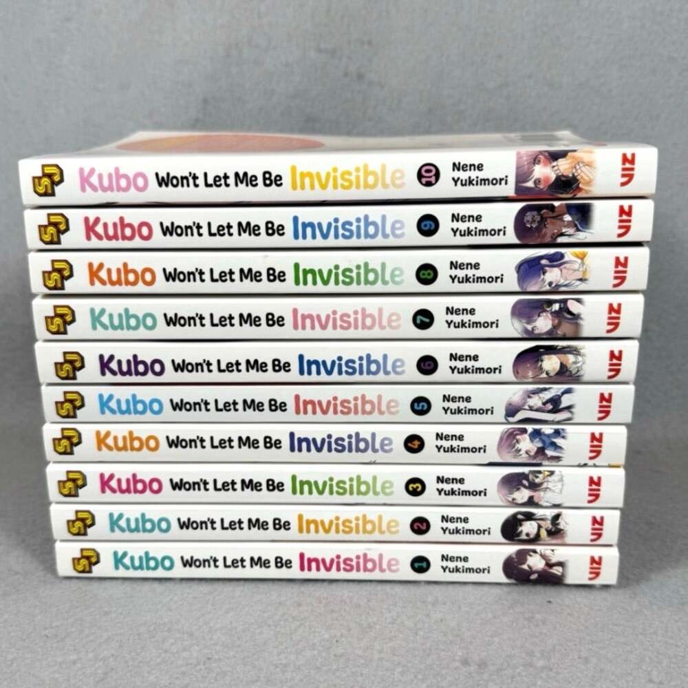Manga Books Kubo Won's Let Me Be Invisible Paperback Volume 1-10